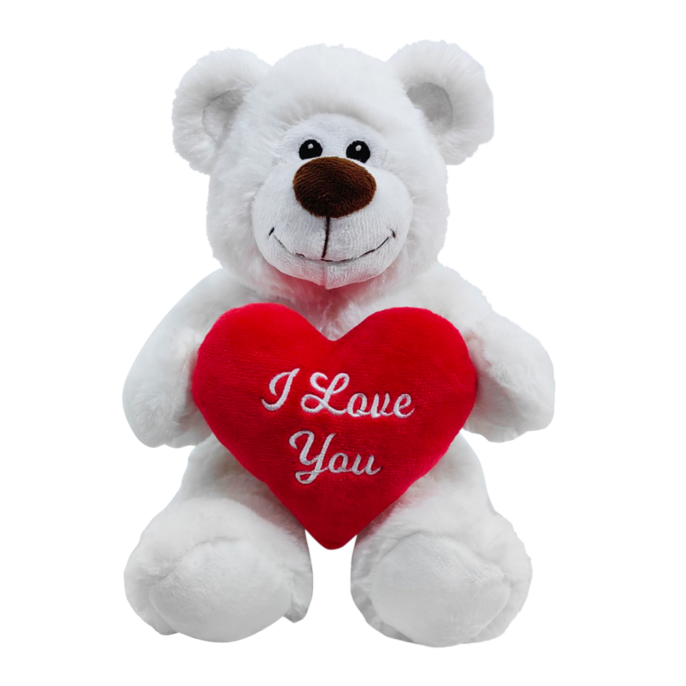 Valentine Sammy White Bear 8 - 17206